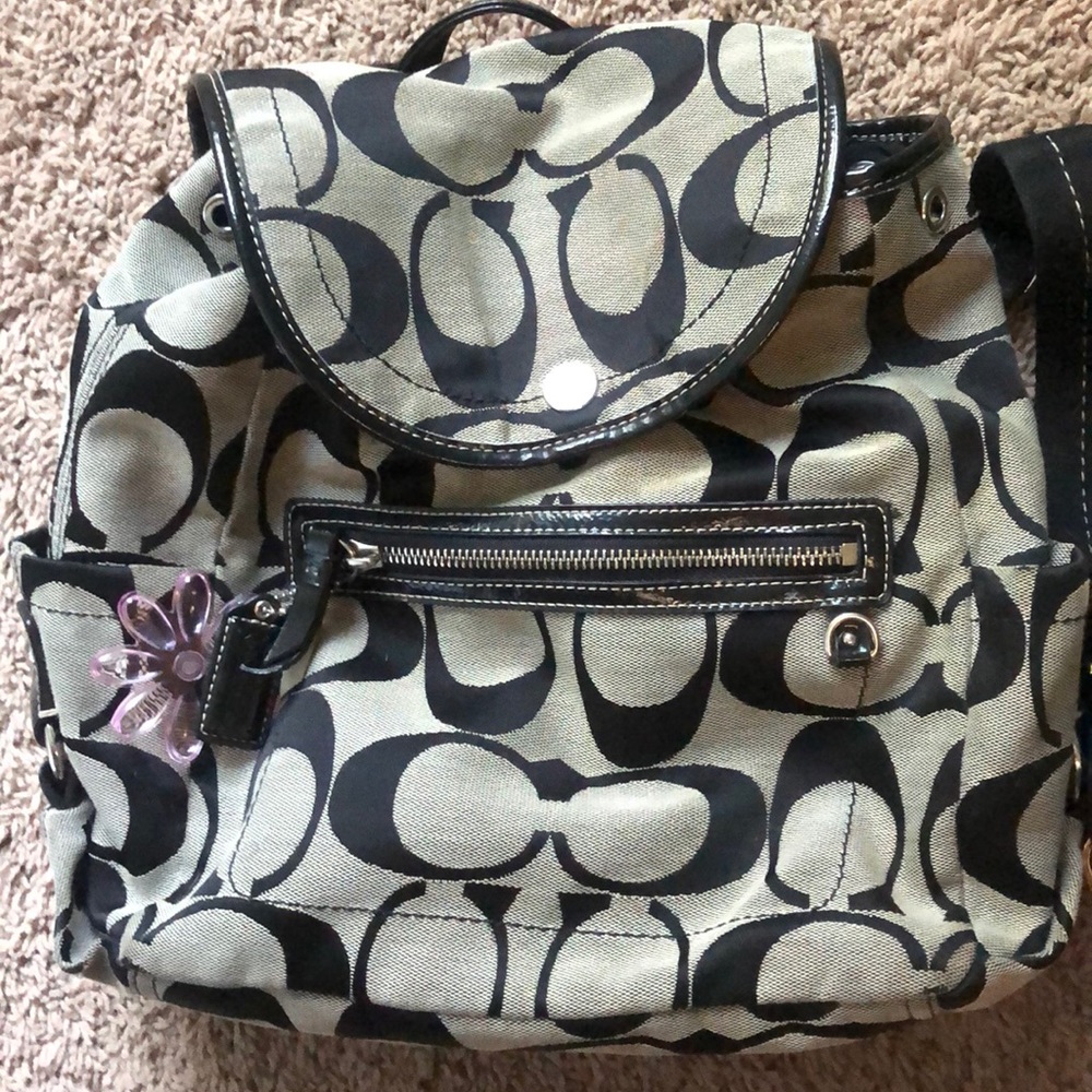 REAL coach backpack